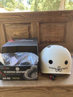 New Triple 8 Bike Skate Helmet Size L/XL