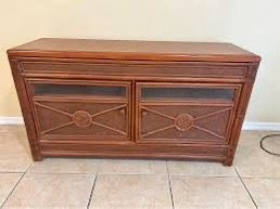 Rattan Console