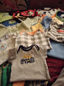 Carter's, Gerber's, Disney, luv able friends, little me, mother's nest, puma