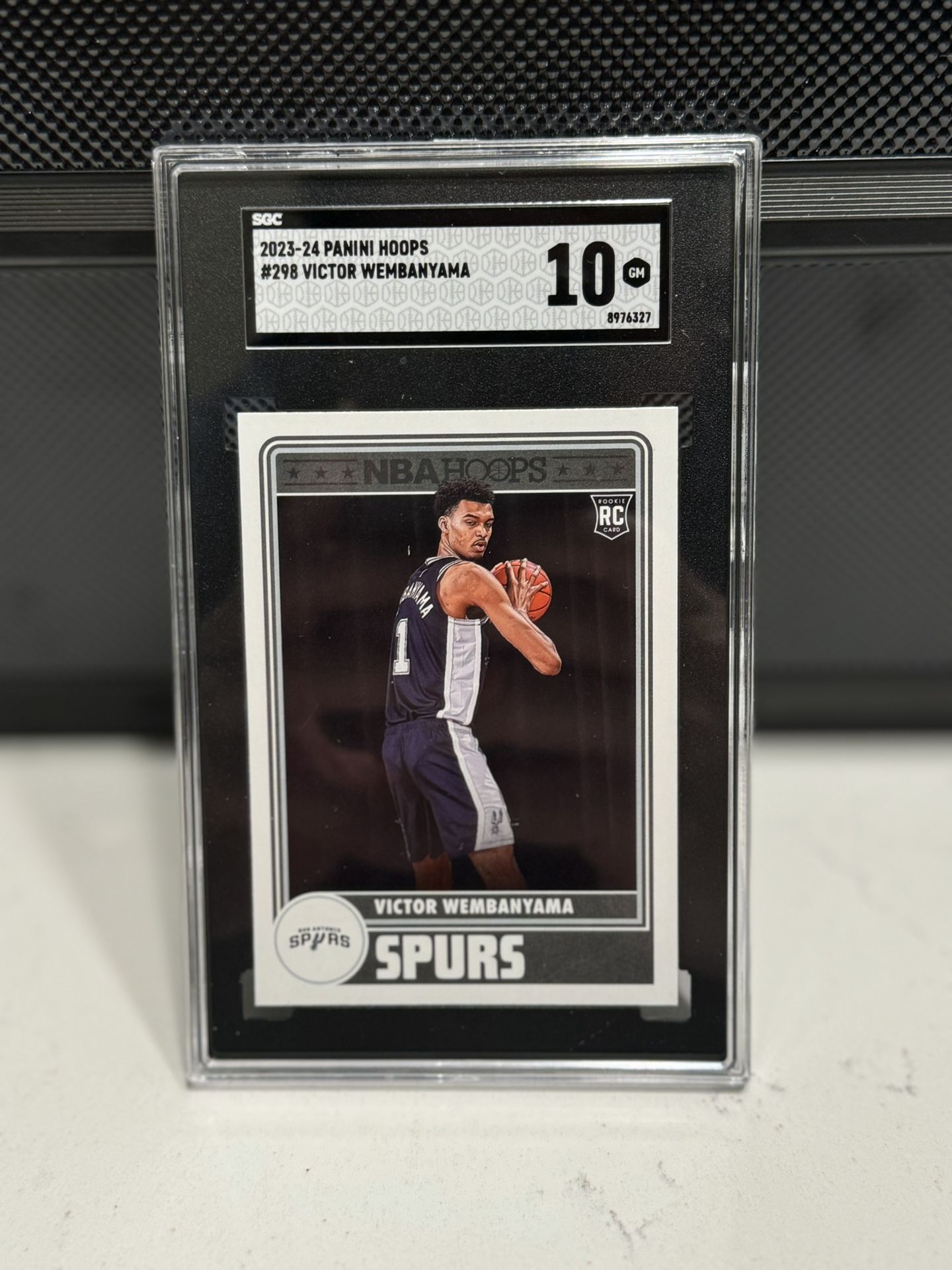 2023-24 NBA Hoops Victor Wembanyama Rookie #298