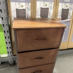 Urban Shop 3 Tier Drawer Storage Cart