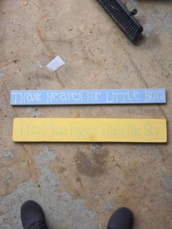 Baby room sign