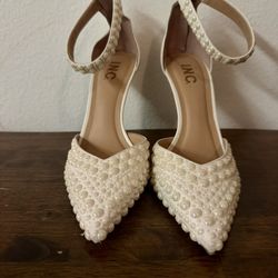 I.N.C ankle Strap Pumps