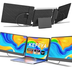 KEFEYA Laptop Screen Extender, 14" Monitor