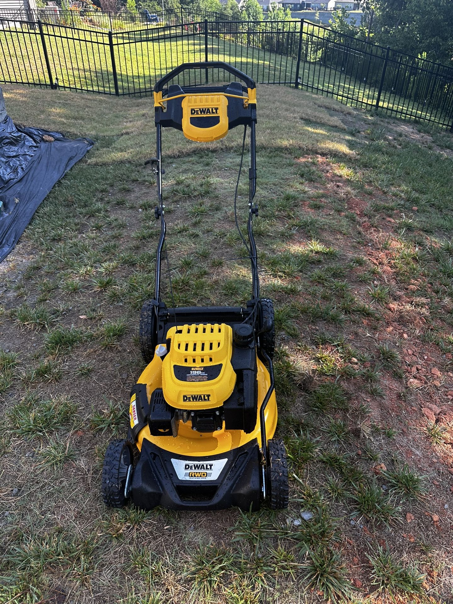 DEWALT RWD Self propelled Commercial Engine 196cc