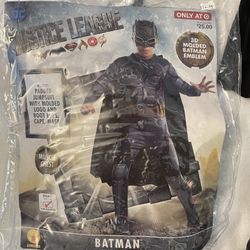 Size S 3-4 Years DC Justice League Muscle Chest Batman Child Costum