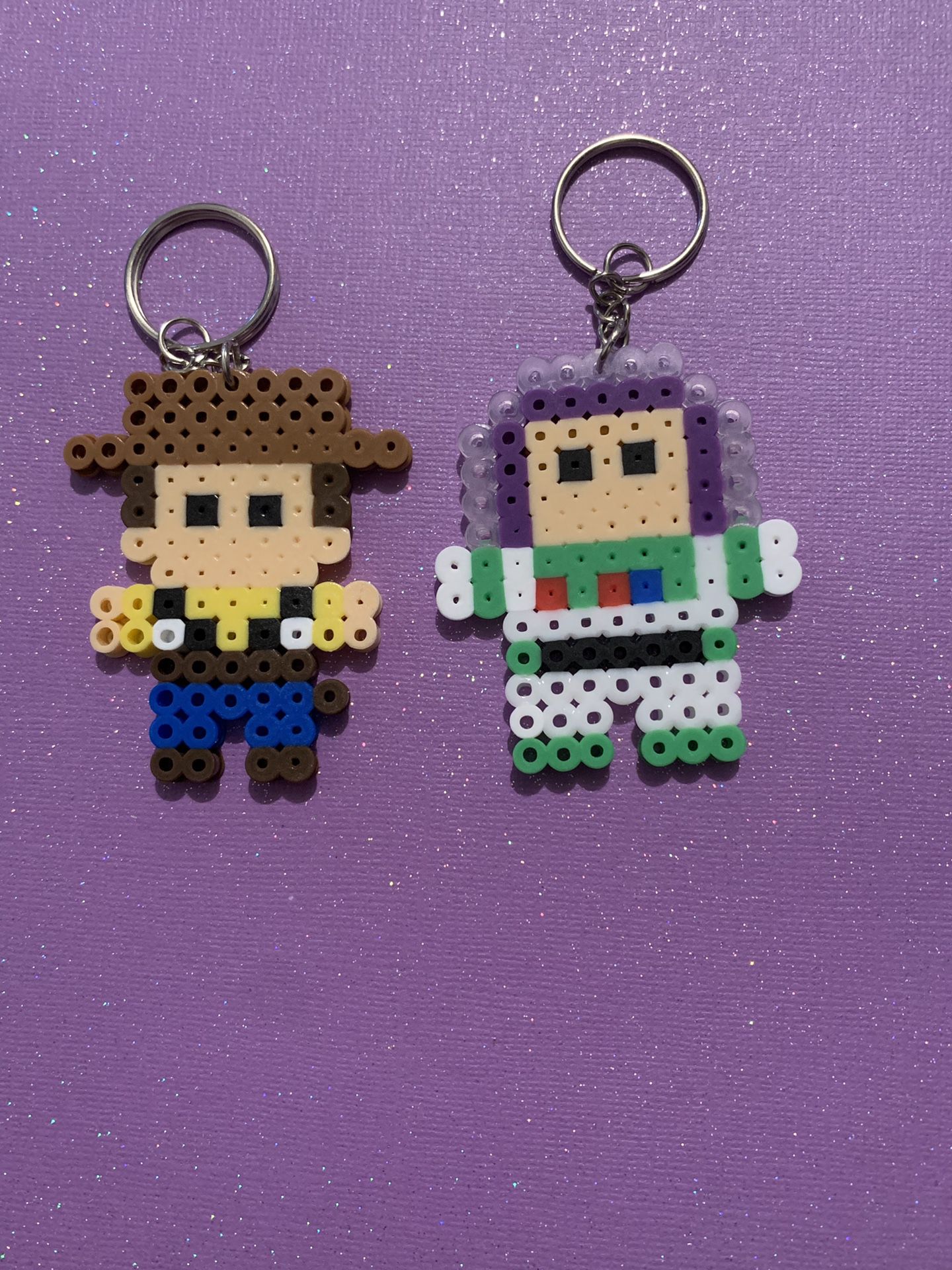 Woody and Buzz keychain