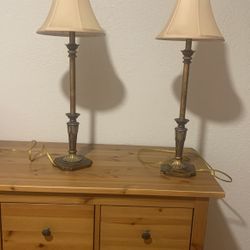 High Base Lamp Set Of 2