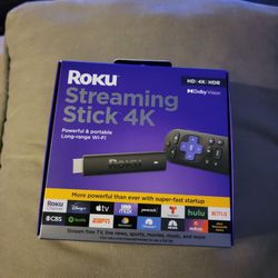 Roku Streaming Stick 4k NEW