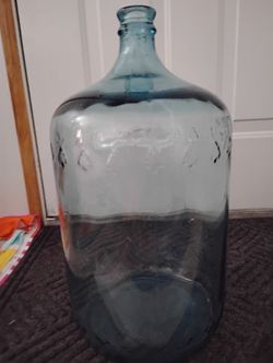 5 Gallon Blue Green Arrowhead Puritas Carboy