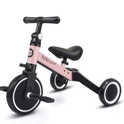 XJD 5 in 1 Kids Tricycles for 12 Month to 3 Years Old 