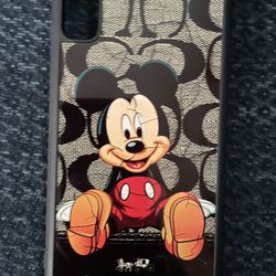 Brand New Mickey Mouse Coach iPhone XR Case