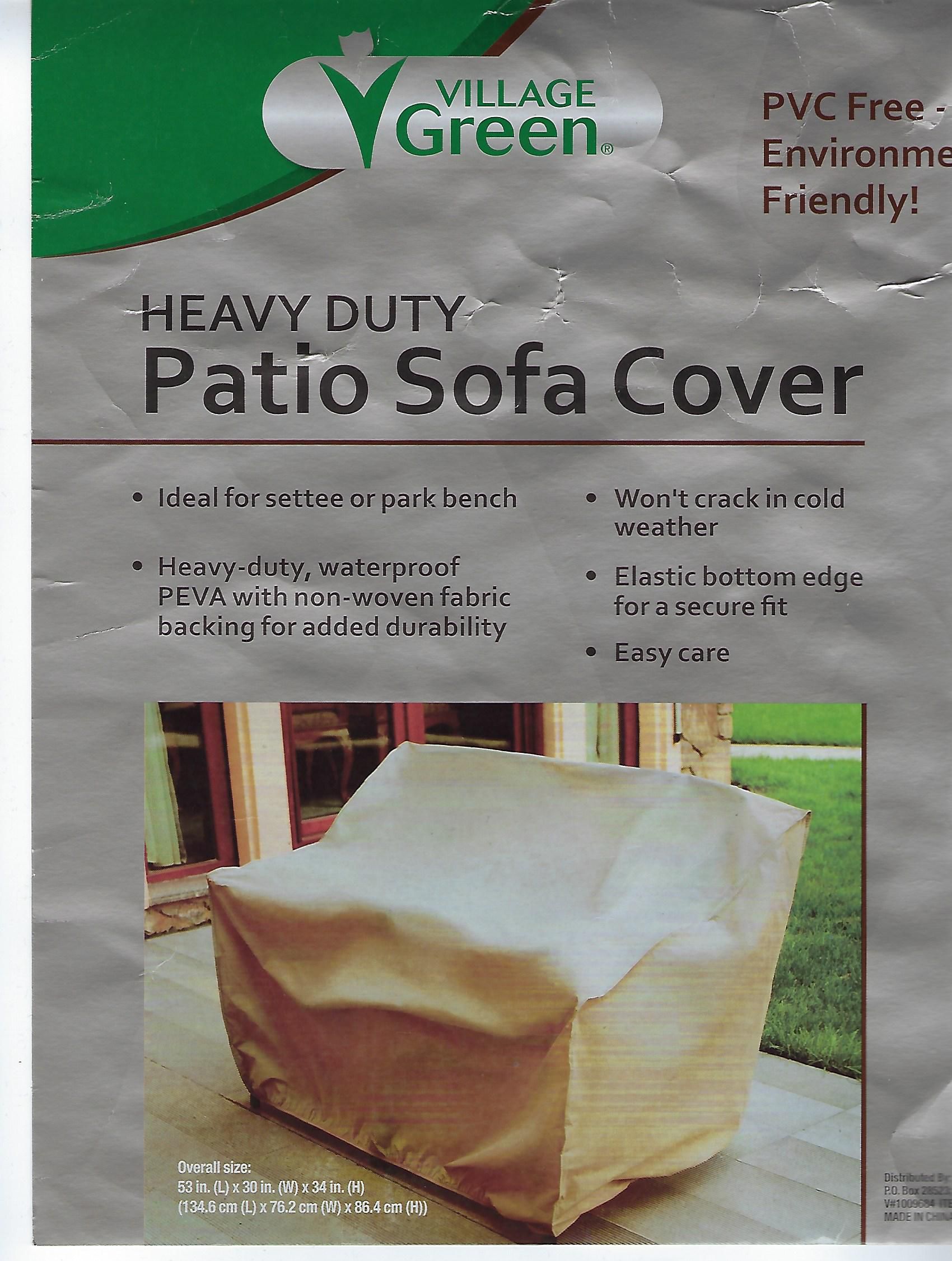 New Heavy Duty Patio Sofa Furniture Deck Cover