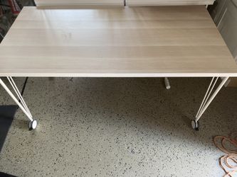 Lots of rolling computer / plan desk