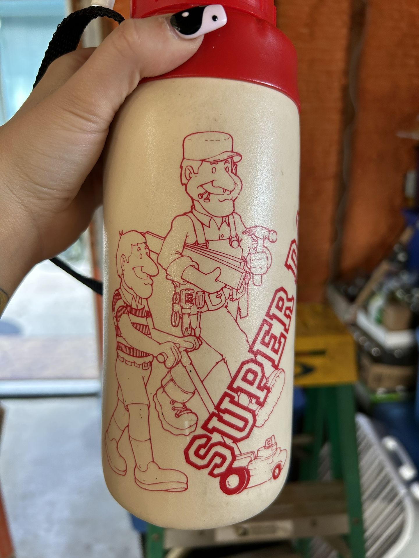 Vintage #1 Dad Water Bottle