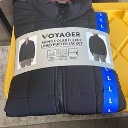Men’s Voyager Polar Fleece Lined Puffer Jacket 