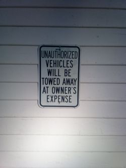 Street sign vintage