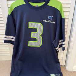 Seahawks Russell Wilson Men’s NFL Shirt, XL
