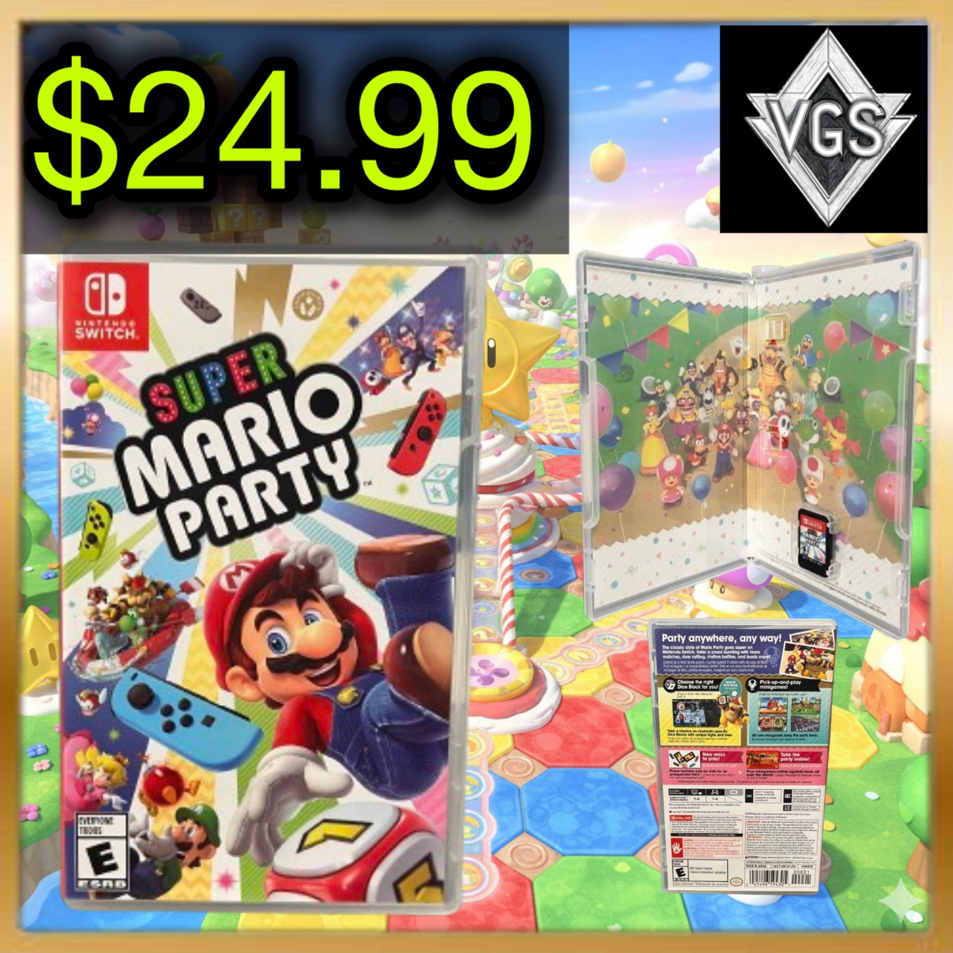 *CLASSIC* Super Mario Party — Nintendo Switch — 2018