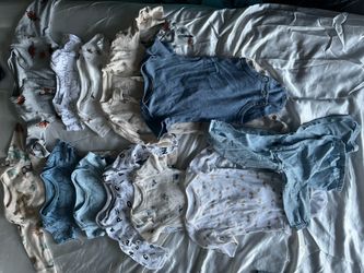 Baby boy clothes(Over 50 outfits)+nursery canvas