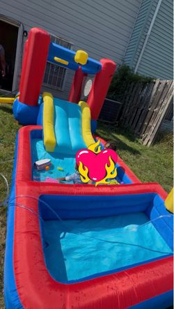 2 in 1 Inflatable Water Slide & Bounce House
