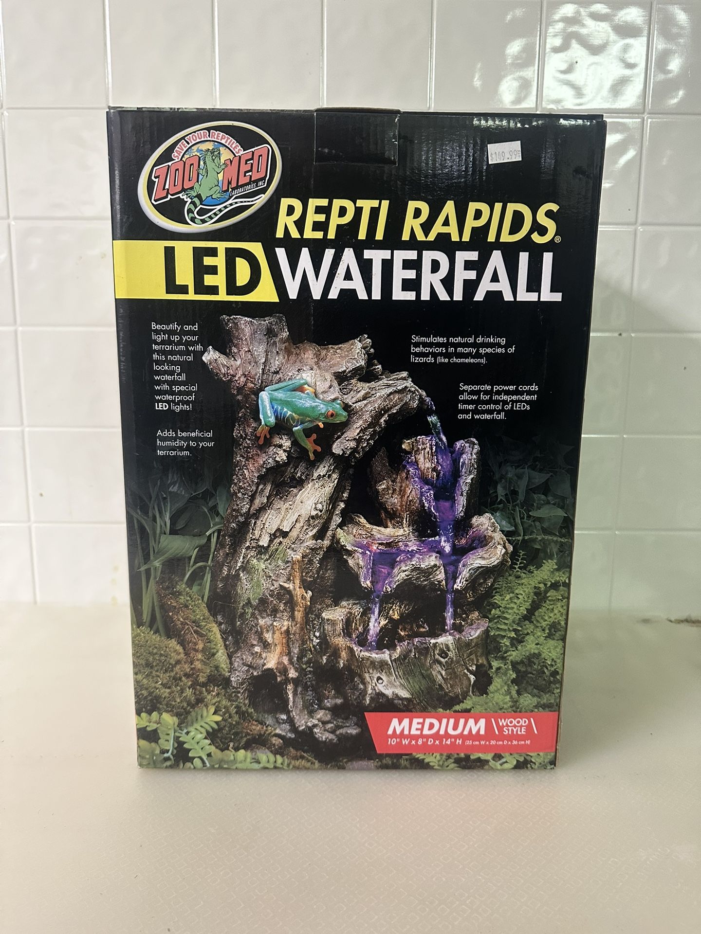 Zoo Med Repti Rapids Led Waterfall