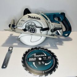 Makita New 71/4” Circular Saw 36v Brushless - No Battery Nuevo 