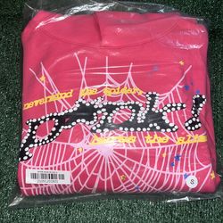 Pink Spider Hoodie