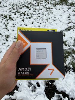 AMD Ryzen 7 9800X3D 8-Core 16-Thread Desktop Processor - 8 Cores And 16 Threads. 