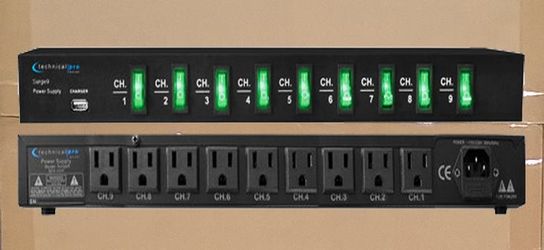 9 Port Power Supply USB Charging Port Rack Mountable Power Distribution PS9U 🚨 Payment Options Available 🚨 No Credit Needed 🚨
