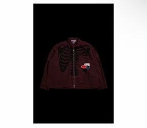 Civil regime Dealer Vince L/S shirt in ox blood