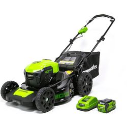 Greenworks 40 V 20” Deck Mower