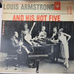 LOUIS ARMSTRONG AND HIS HOT FIVE VINYL (READ BEFORE MESSAGING) ***SEE OTHER POSTS***