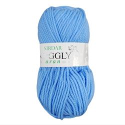Vintage Sirdar Snuggly Aran Acrylic Blend Blue Quality 084 SH211 Lot 058 x 2