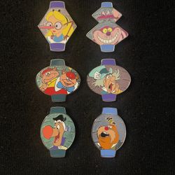 Disney Pins - Alice in Wonderland Lamps 