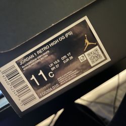 11c Nike Air Jordan’s