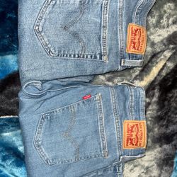 2 Pantalones Levi’s Para Mujer 