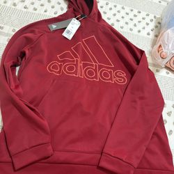Adidas Women’s Hoodie Size XL - Red