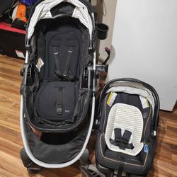 Stroller and baby carrier