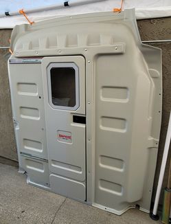 Knapheide Ford Transit High Roof Van Partition with Sliding Door and Window
