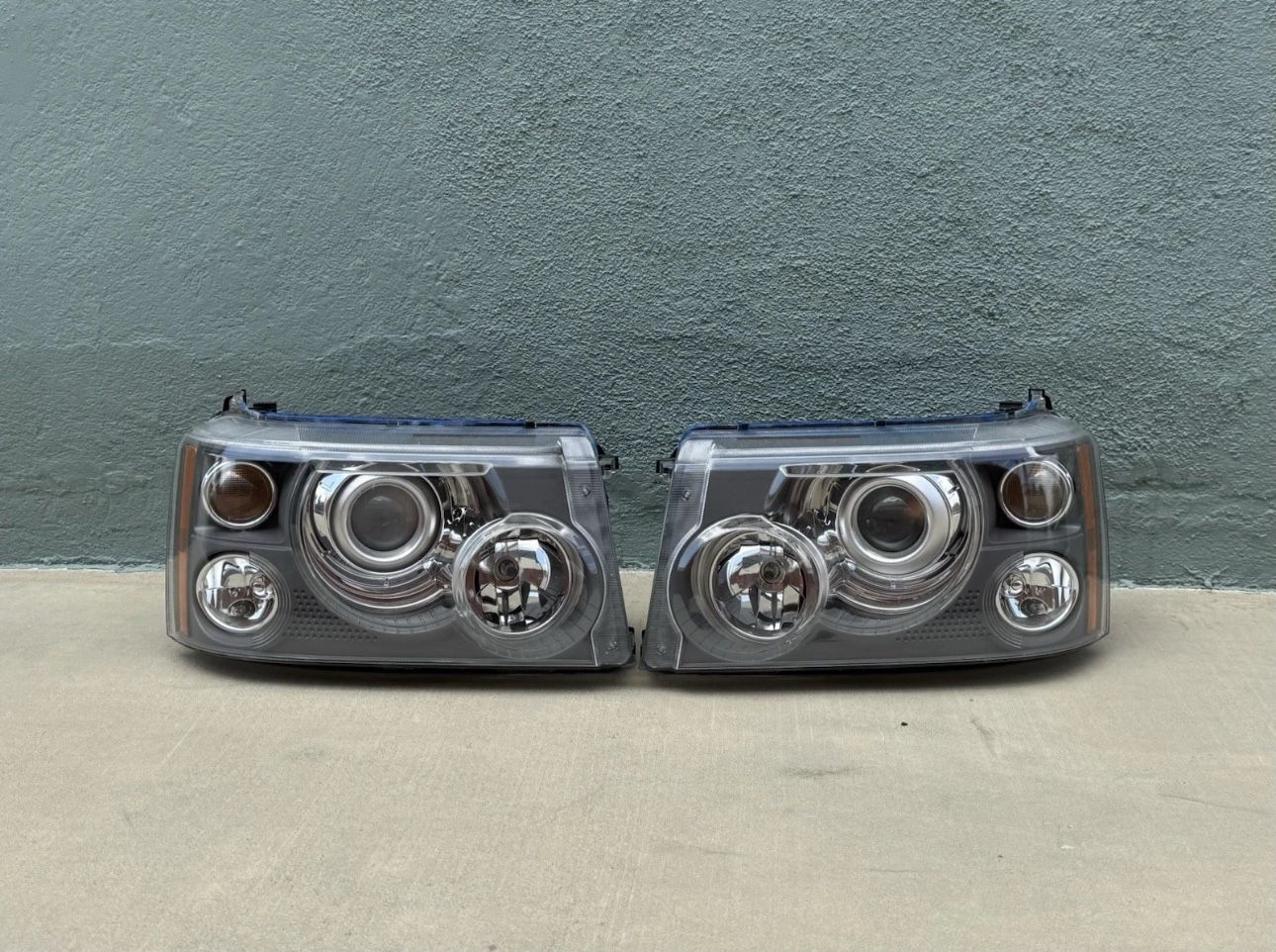 OEM 2006-2009 Land Range Rover Sport L+R AFS HID Xenon Headlight Pair *MINT*