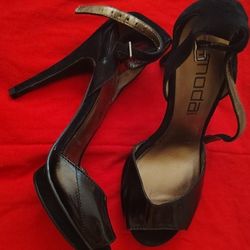 Open Toe Heels. 