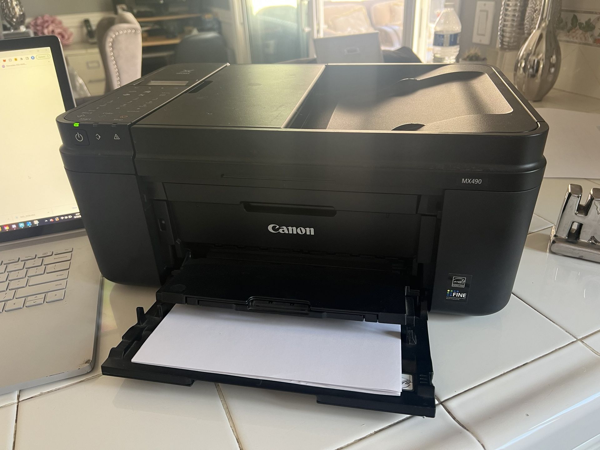 Canon PIXMA MX490 Wireless Office All-in-One Printer/Copier/Scanner/Fax Machine