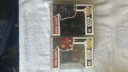 Limited edition Star Wars funko pops