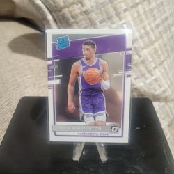 Tyrese Halliburton Rated Rookie Optic Donruss Basketball Card 