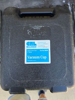 CRL Wood's Powr-Grip 8" Metal Vacuum Cup