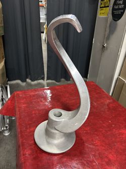 Hobart H-600 Mixer Spiral Dough Hook 60 Quart Qt NSF Aluminum VMLHED Attachment Tool 