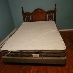 Queen Size Bed With Headboard