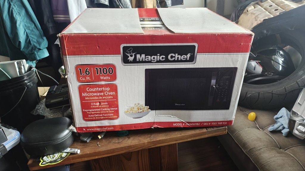 Black Magic Chef Microwave