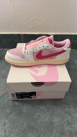 Jordan 1 low Travis Scott Tropical pink ps